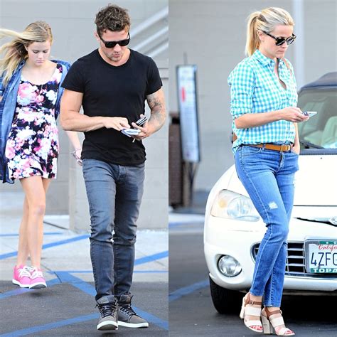 Reese Witherspoon And Ryan Phillippe With Daughter Ava Popsugar Celebrity