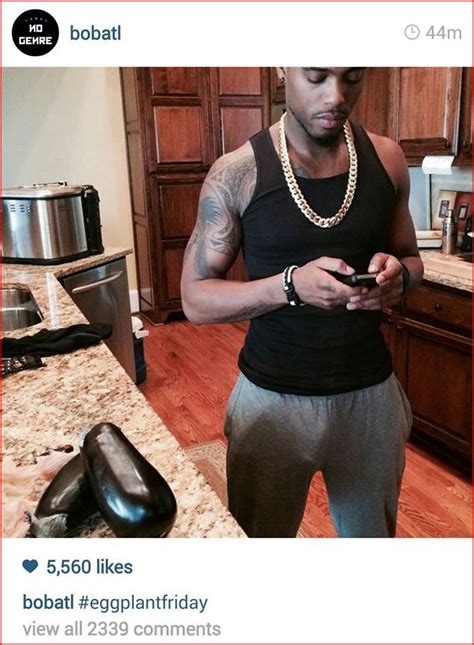 Man Meat Rapper B O B Shows Off His Thick Print In Eggplant Friday
