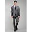 Angelico Medium Grey Suit 100s Central Slit Slim Suits For Man Made 