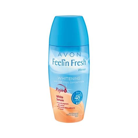 Avon Feelin Fresh Kojic White Serum Anti Perspirant Roll On Deodorant