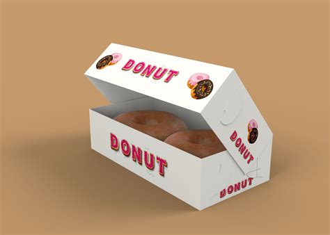 Donut Box Template