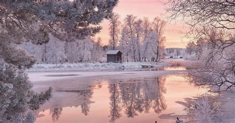 Breathtaking Winter Sunrise Imagesocket
