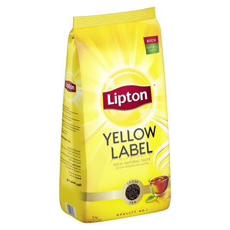 Lipton Yellow Label Black Loose Tea 5kg Black Tea Lulu Qatar