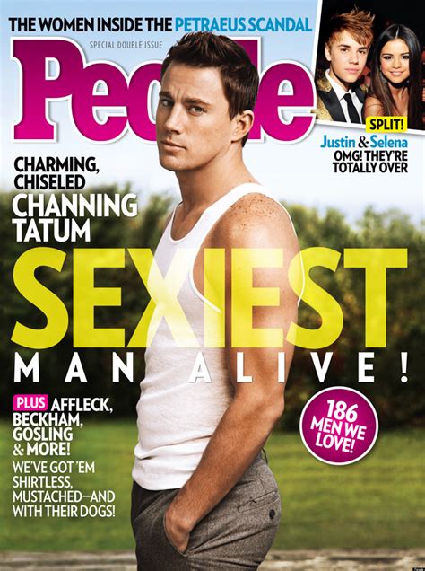 Channing Tatum Sexiest Man Alive Actor Named Peoples 2012 Sexiest