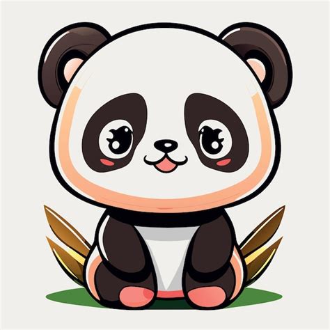 Premium Vector Cute Panda Vector Design