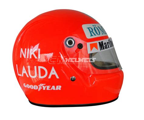 Niki lauda helmet 1976 1.0. NIKI LAUDA 1976 F1 REPLICA HELMET FULL SIZE - CM Helmets