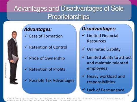 Advantages And Disadvantages Of Sole Proprietorship