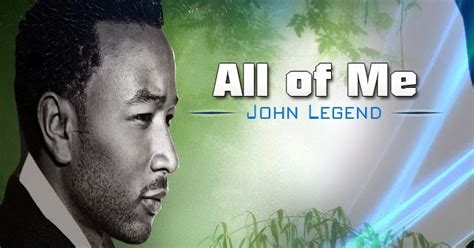 All of me is a english album released on jan 2009. All of Me - John Legend | Music Notes and Lyrics for Flute ...