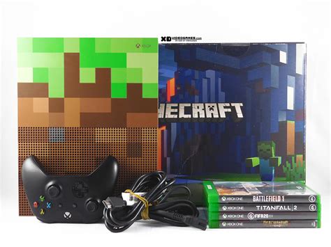 Xbox One S 1 Tb Edición Minecraft Xdvideogames