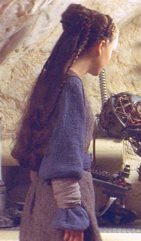 Star Wars Padme Amidala Tatooine Peasant Hair Episode I Phantom