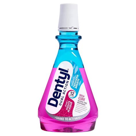 dentyl dual action fresh clove cpc mouthwash ocado