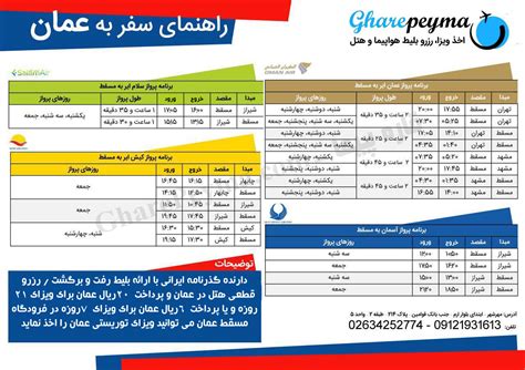 رزرو و خرید بلیط هواپیما خارجی به مسقط عمان با ارزانترین قیمت قاره پیما