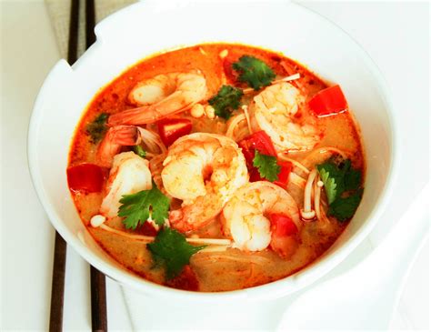 Thai Tom Yum Soup With Shrimps Valeries Keepers Recipe Tom Yum