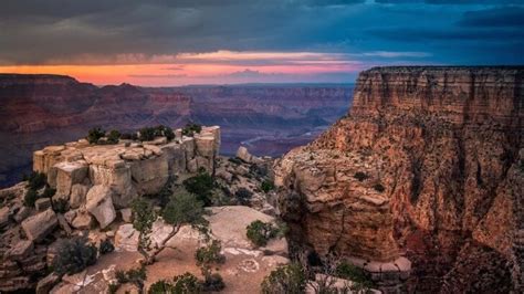 Sunset At The Grand Canyon Wallpaper Nature Hd