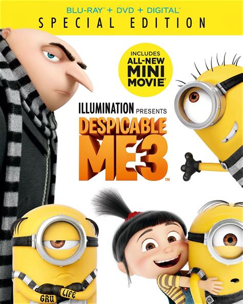 Despicable Me 3 By Universal Pictures Special Edition Blu Ray Dvd