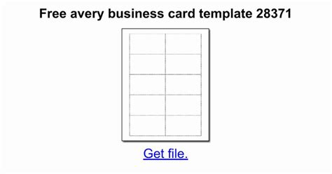 Blank Avery Business Card Template Word Falassmash