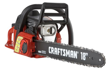 Craftsman 40cc 18 Gas Chain Saw Lawn And Garden Chain Saws Gas