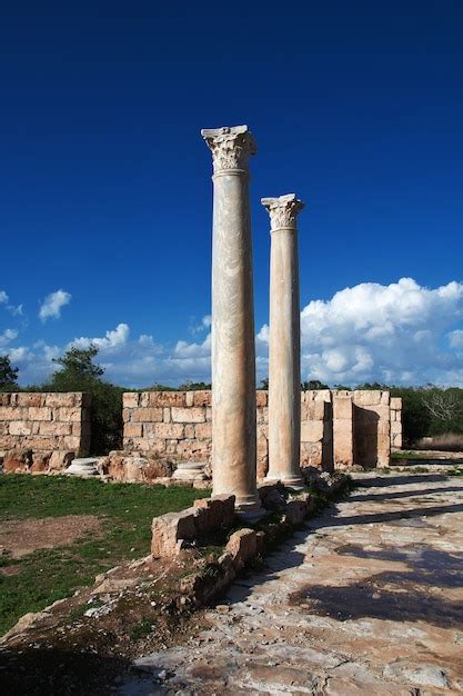 Premium Photo Ancient Ruins Salamis Northern Cyprus