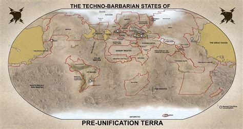 Map Of Pre Unification Terra Created By Me But Researched And