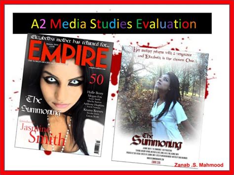 A2 Media Studies Evaluation Ppt