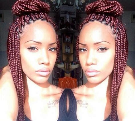 While they certainly make a great protective hairstyle and also help you retain length, they are better suited to those who don't have issues with severe dryness, thinning or scalp conditions. 1000+ images about | Box Braids | on Pinterest | Big box ...