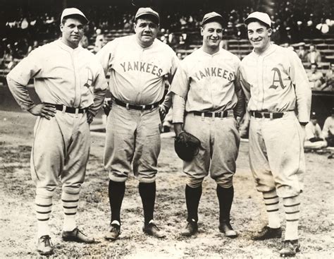 Lou Gehrig Hits Four Consecutive Home Runs Baseball Hall Of Fame