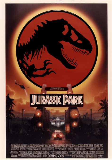 Over Two Dozen Never Before Seen Unused Posters For Steven Spielbergs Jurassic Park