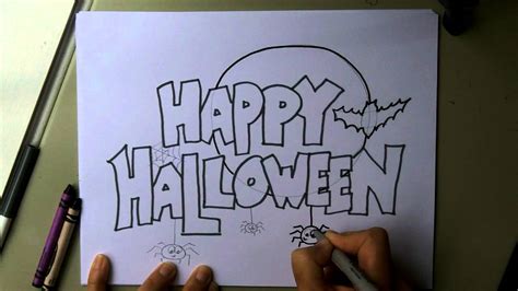 √ How To Draw Halloween Stuff Easy Lehners Blog