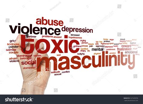 Toxic Masculinity Word Cloud Concept Stock Photo Shutterstock