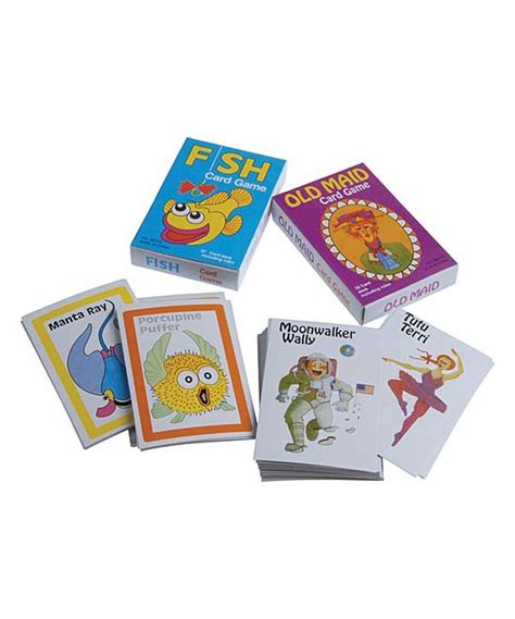 Constructive Playthings Card Games Set Of 12 Set Card Game Classic