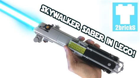 2bricks Lego Skywalker Lightsaber Life Size Replica Moc Youtube