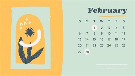 41 Free Printable February 2022 Calendars To Download Onedesblog