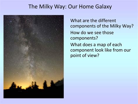 Ppt The Milky Way Powerpoint Presentation Free Download Id2090090