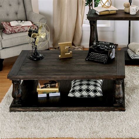 Althea Transitional Coffee Table Coffee Table 3 Piece Coffee Table