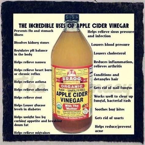 Since it's unpasteurized, it's possible there are digestive health benefits of apple cider vinegar. Apple Cider Vinegar Health Benefits