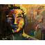 Niklas Malmros Artwork Cry For Me Buddha  Original Painting Acrylic
