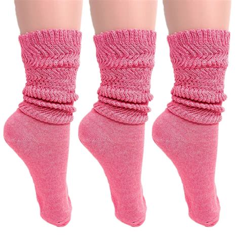 Cotton Lightweight Slouch Socks For Women Extra Thin Socks 3 Pairs Size