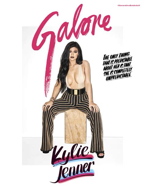 Kylie Jenner Covers Galore Magazine