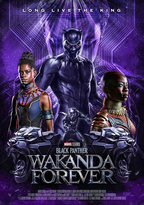 Black Panther Wakanda Forever In Black Panther Panther Marvel