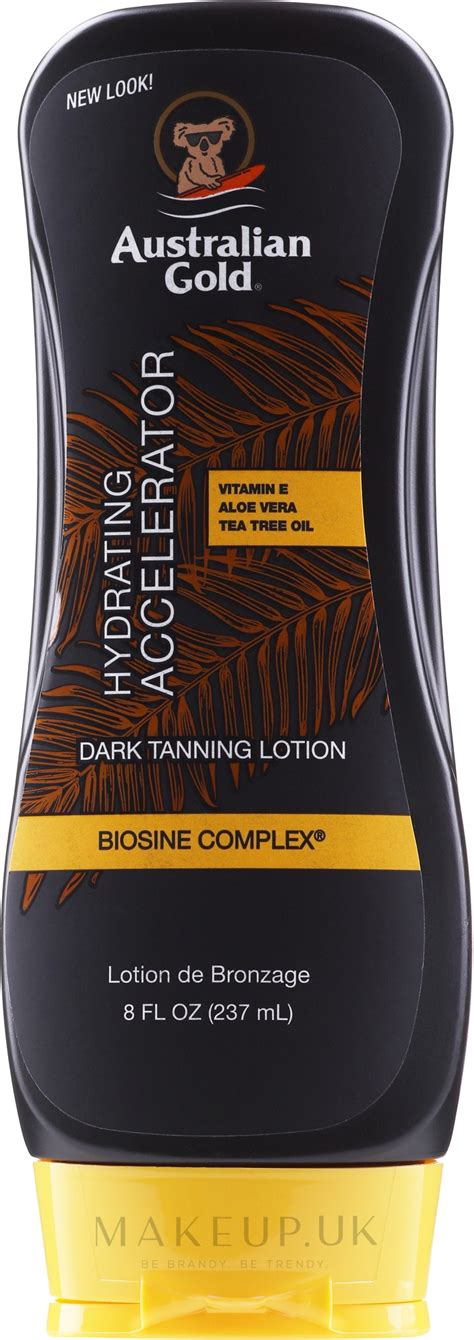 Australian Gold Hydrating Accelerator Dark Tanning Lotion Tan