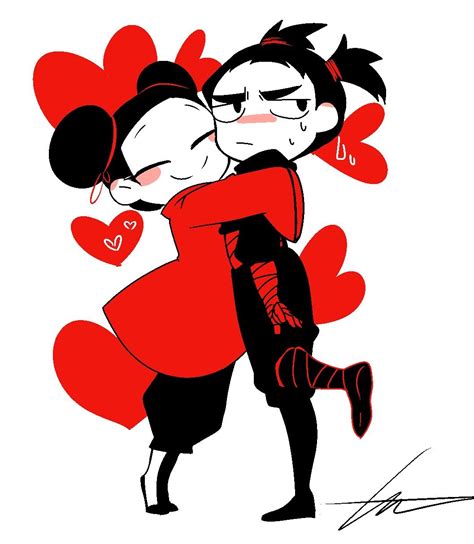 ️pucca Pucca And Garu♥️ Pucca Cartoon As Anime Art Puns