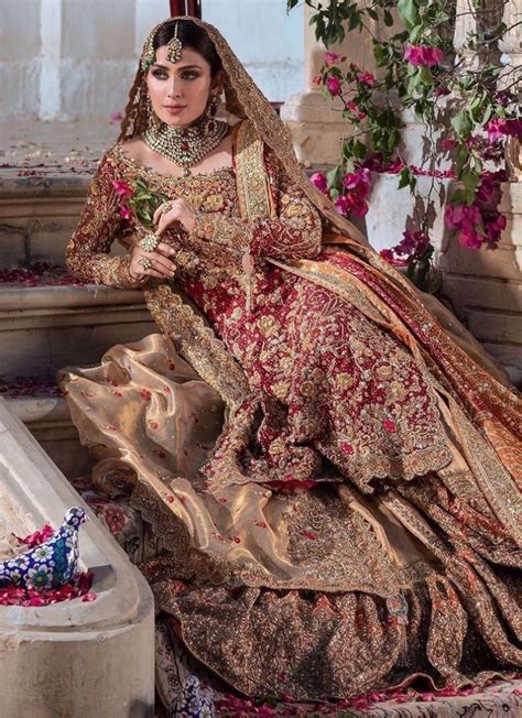 Bridaldress Ayeza Khans Exquisite Bridal Looks Bridal Dress Design