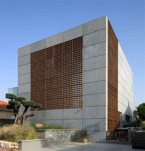 House K By Auerbach Halevy Architects Precast Concrete Panels Facade