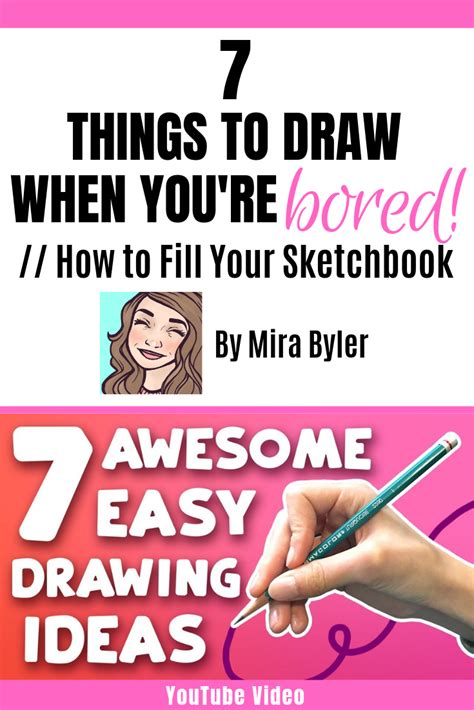 7 THINGS TO DRAW WHEN YOU RE BORED How To Fill Your Sketchbook