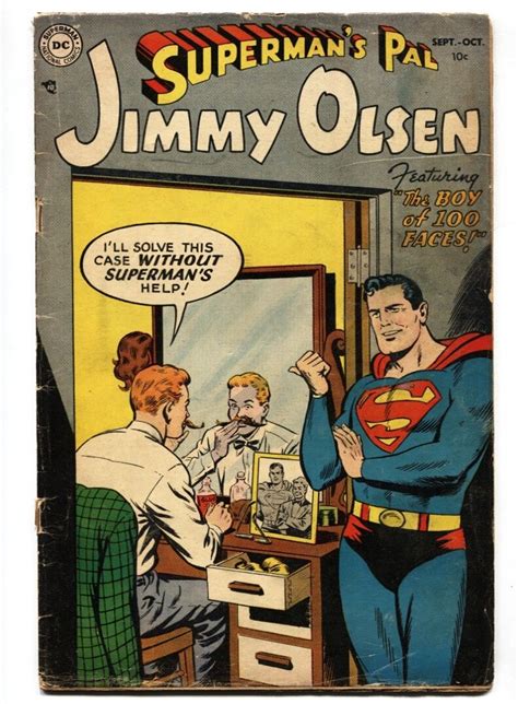 SUPERMAN S PAL JIMMY OLSEN 1 1st Issue 1954 DC Comic Book G HipComic