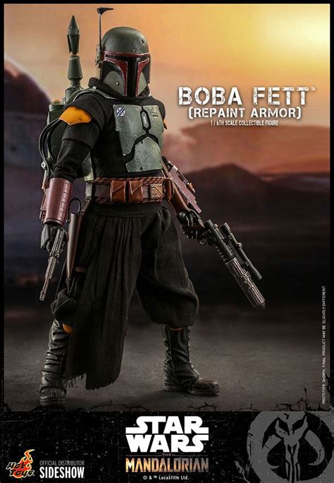 16 Sixth Scale Figure Boba Fett Repaint Armor Star Wars The