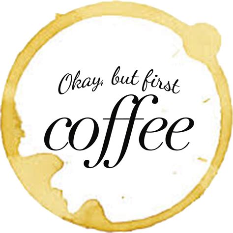 Okay But First Coffee Stickers By Christy Fox Redbubble