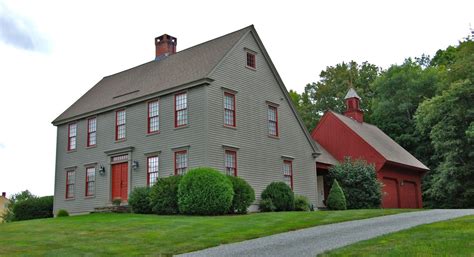 The Saltbox — Classic Colonial Homes Colonial Exterior Colonial