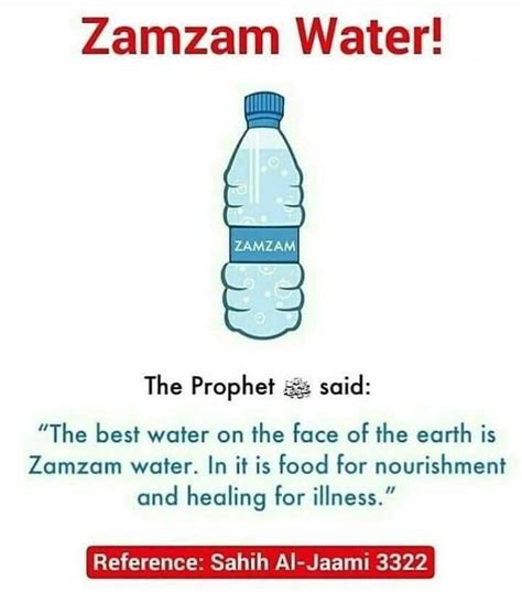 Islamic Dua For Zamzam Water Muslimcreed