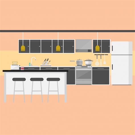 Select from premium kitchen scale vector of the highest quality. Kitchen background design Vector | Free Download